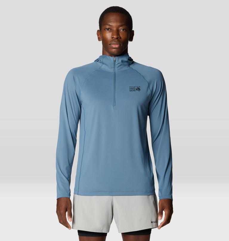 Men's Crater Lake Zip Hoody, Color: Adriatic Blue, image 1