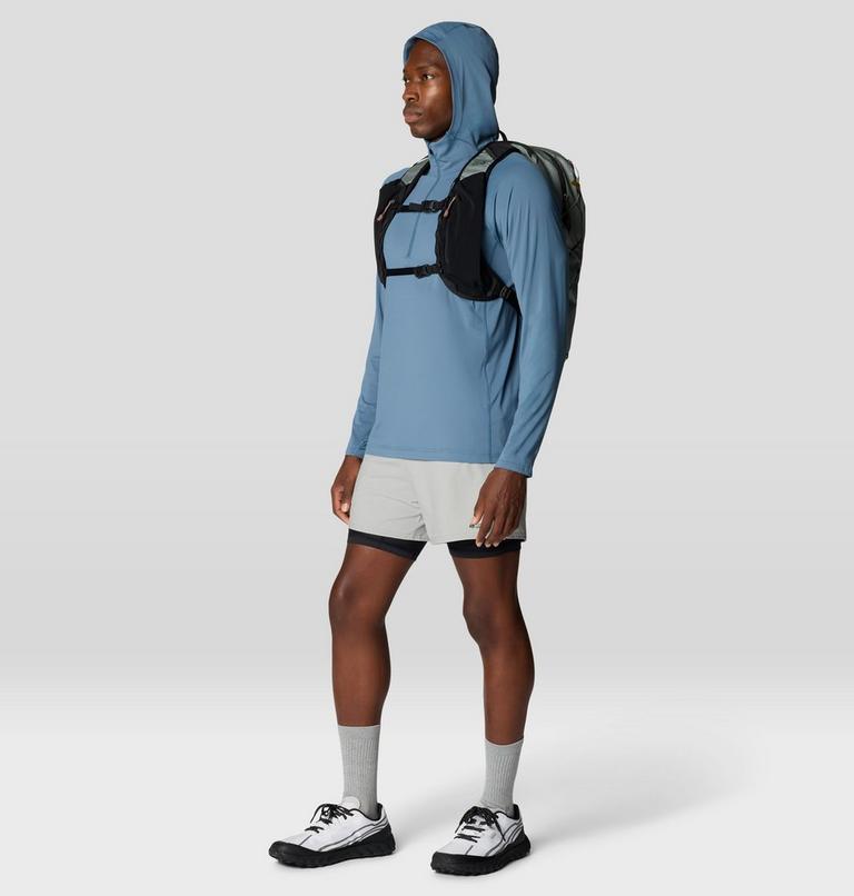 Men's Crater Lake Zip Hoody, Color: Adriatic Blue, image 2