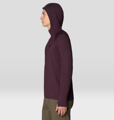 Men's Crater Lake Zip Hoody, Color: Deep Mulberry, image 15