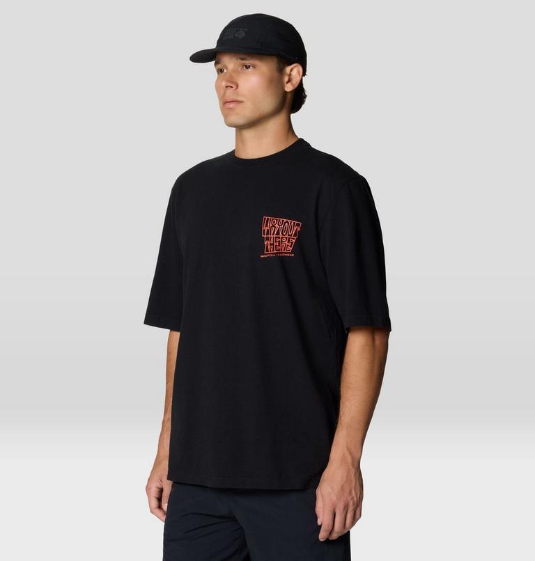 Men's Absolute Zero Relaxed Graphic Short Sleeve, Color: Black, image 6