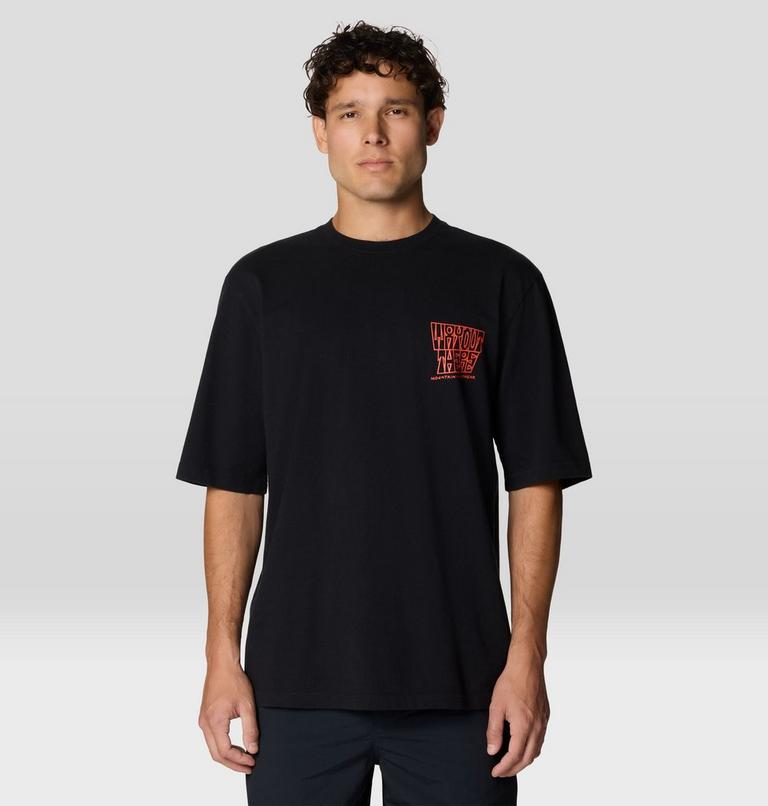 Men's Absolute Zero Relaxed Graphic Short Sleeve, Color: Black, image 1