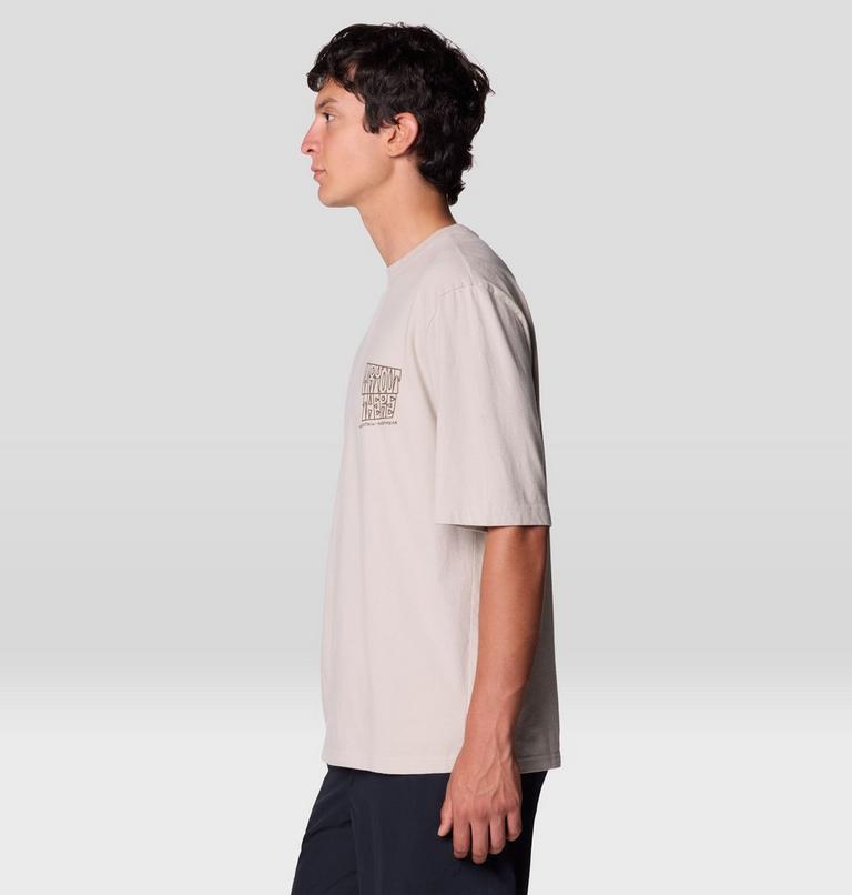 Men's Absolute Zero Relaxed Graphic Short Sleeve, Color: Oyster Shell, image 3