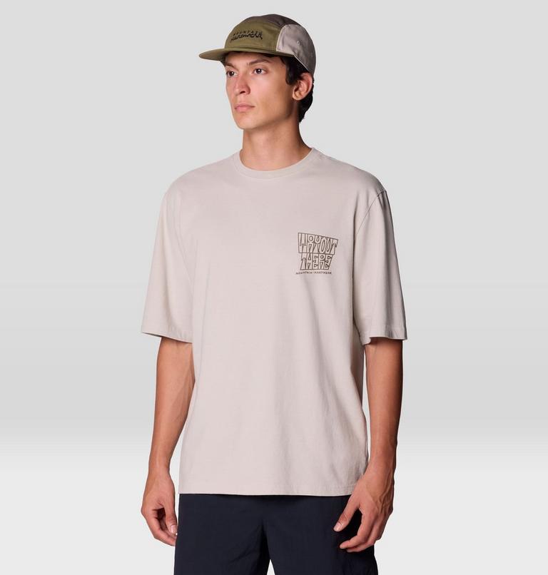 Men's Absolute Zero Relaxed Graphic Short Sleeve, Color: Oyster Shell, image 6