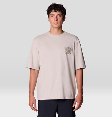 Men's Absolute Zero Relaxed Graphic Short Sleeve, Color: Oyster Shell, image 1