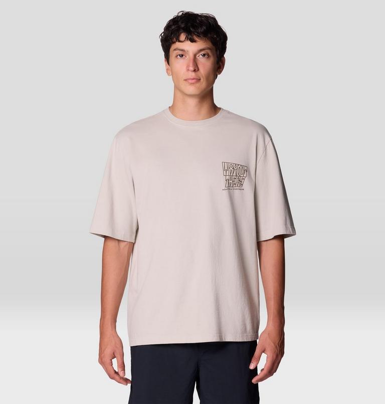 Men's Absolute Zero Relaxed Graphic Short Sleeve, Color: Oyster Shell, image 1
