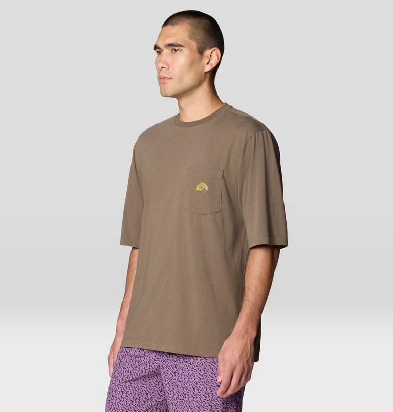 Men's Logo Pocket Relaxed Short Sleeve, Color: Tierra, image 4
