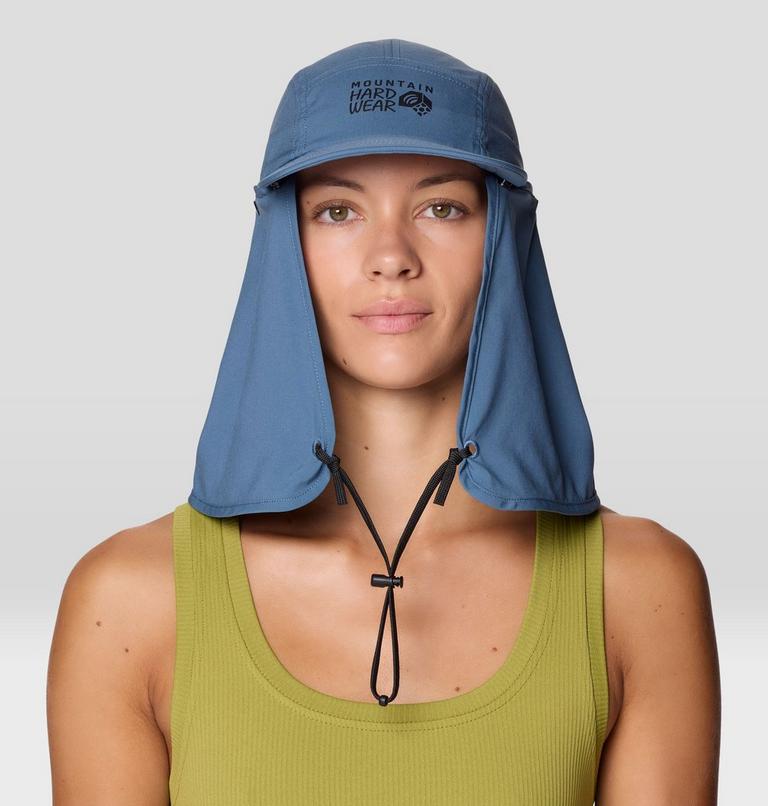 Sun Cape Hat | 444 | O/S, Color: Adriatic Blue, image 8