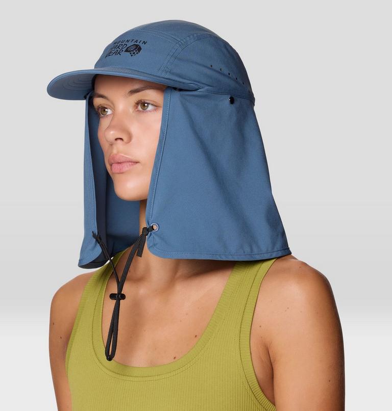 Sun Cape Hat | 444 | O/S, Color: Adriatic Blue, image 10