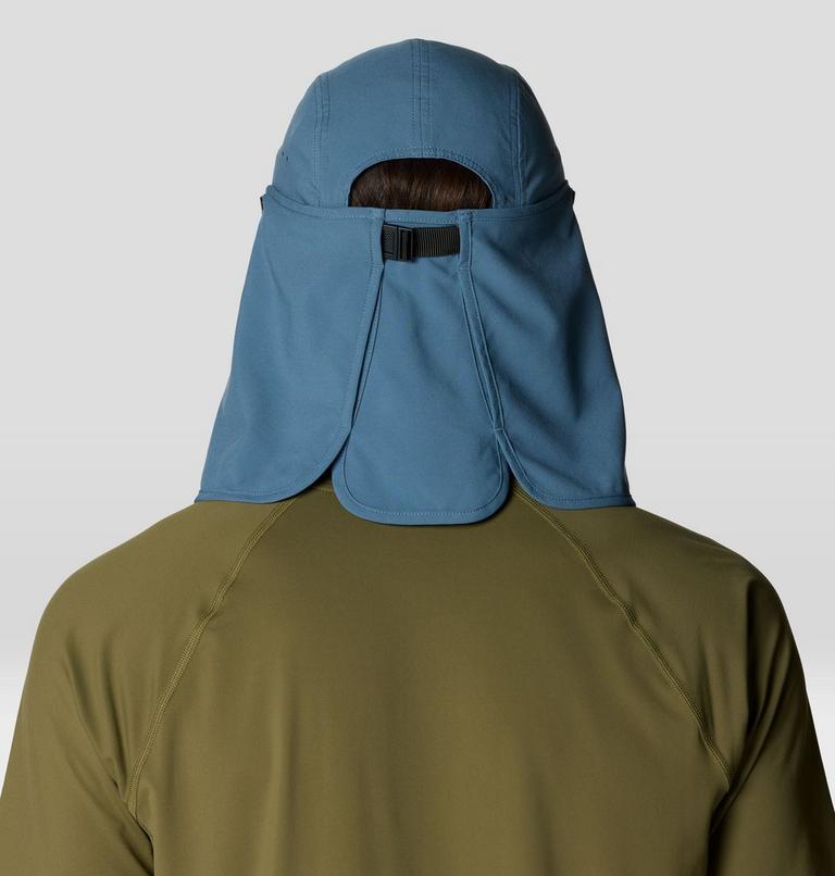 Sun Cape Hat | 444 | O/S, Color: Adriatic Blue, image 2