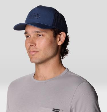 MHW Logo Trucker, Color: Moon Blue, image 11