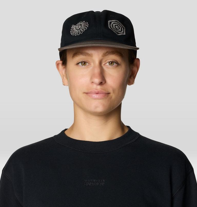 Canvas 6p Hat | 010 | O/S, Color: Black / Tierra, image 4