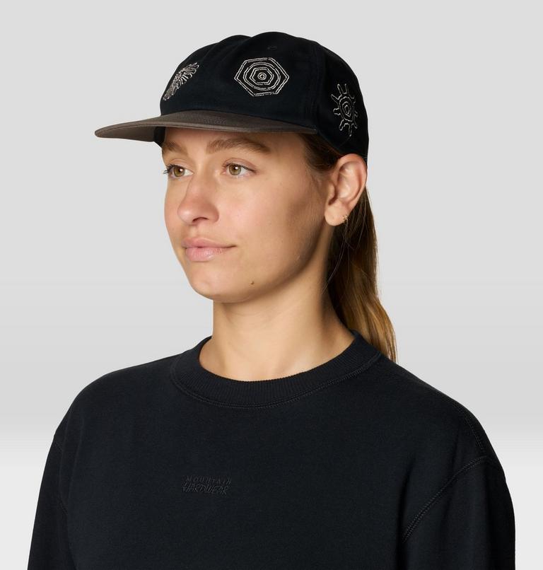 Canvas 6p Hat | 010 | O/S, Color: Black / Tierra, image 6