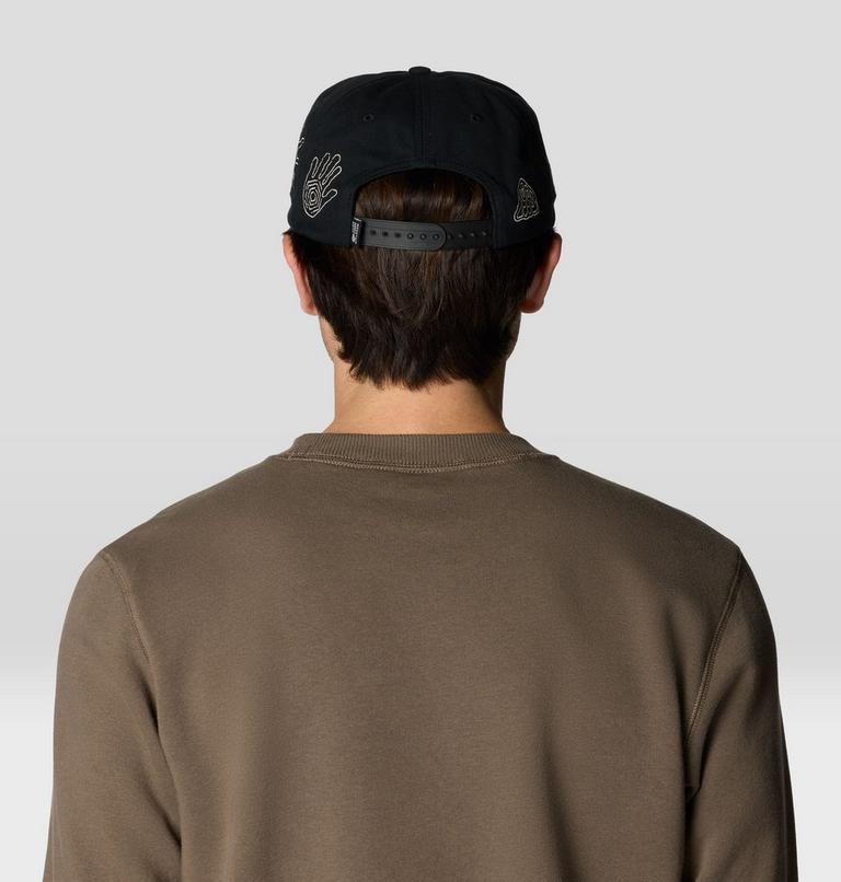 Canvas 6p Hat | 010 | O/S, Color: Black / Tierra, image 2