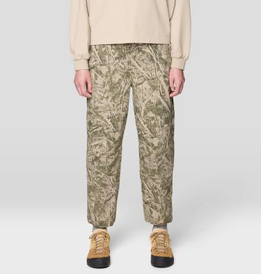 Women's Rockrydge Pant, Color: Stone Green Treecover Print, image 5