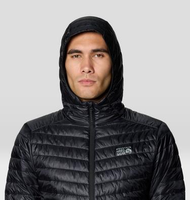 Men's Ghost Shadow Hooded Jacket, Color: Black, image 8