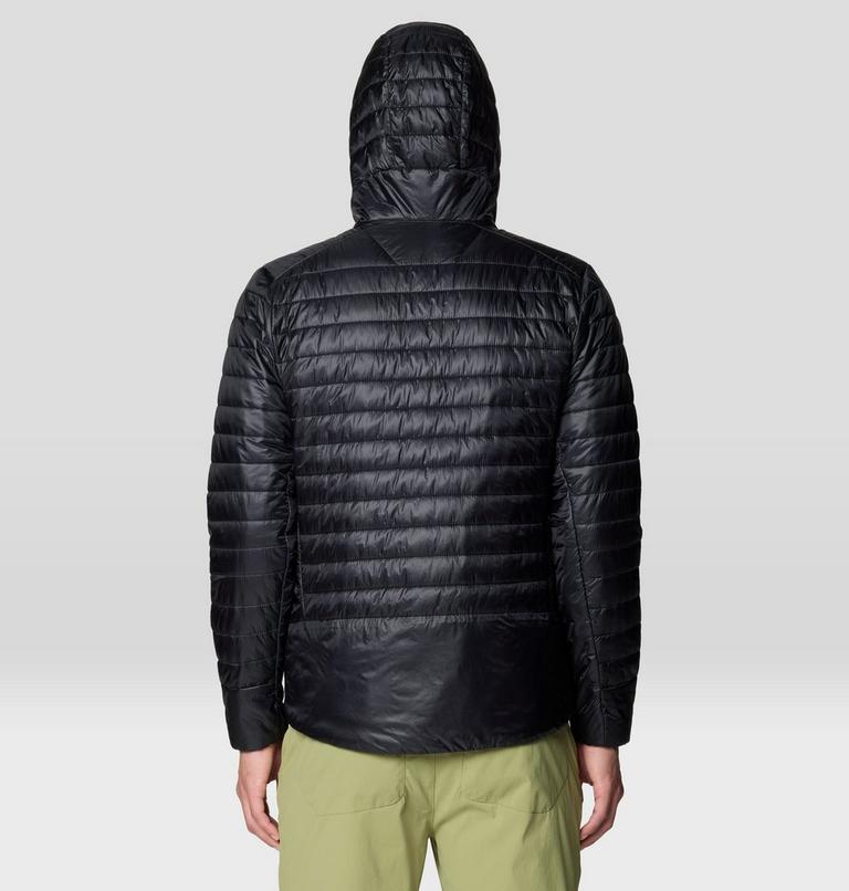 Homme Ghost Shadow Hooded Veste, Color: Black, image 2