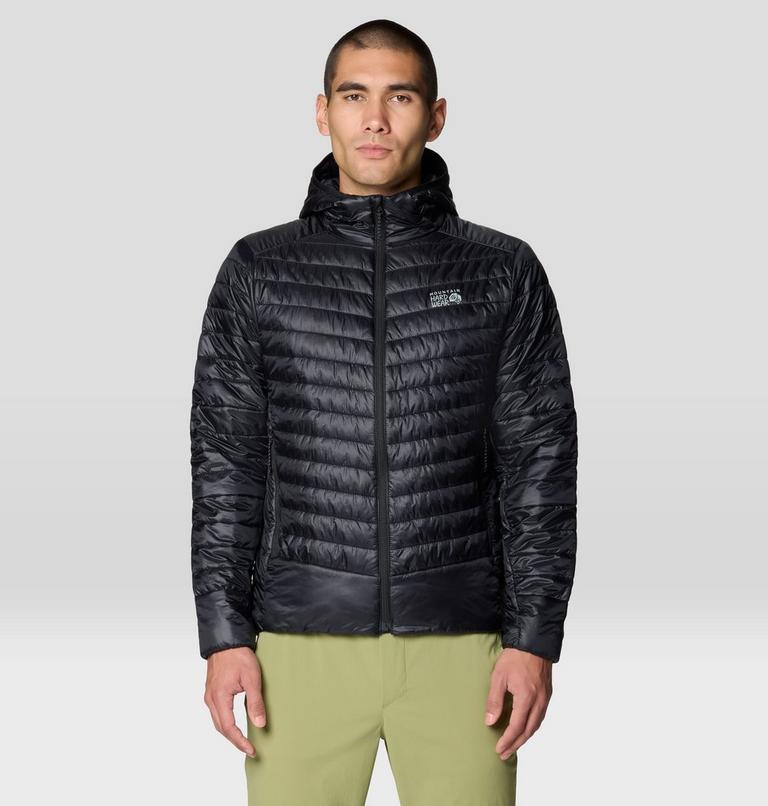 Homme Ghost Shadow Hooded Veste, Color: Black, image 1