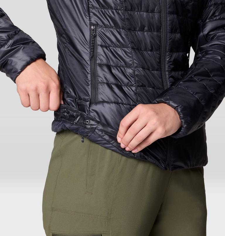 Women's Ghost Shadow Hooded Jacket, Color: Black, image 7