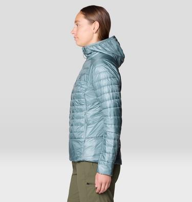Women's Ghost Shadow Hooded Jacket, Color: Blue Sage, image 7