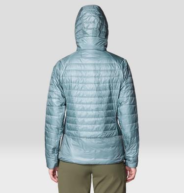 Women's Ghost Shadow Hooded Jacket, Color: Blue Sage, image 6