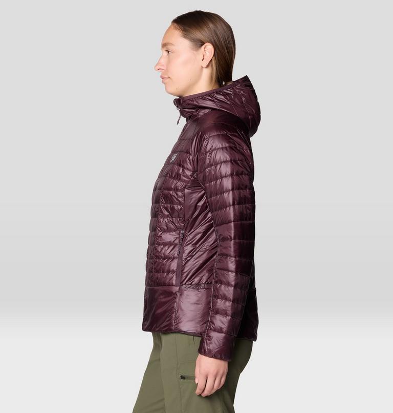 Women's Ghost Shadow Hooded Jacket, Color: Blackberry, image 3