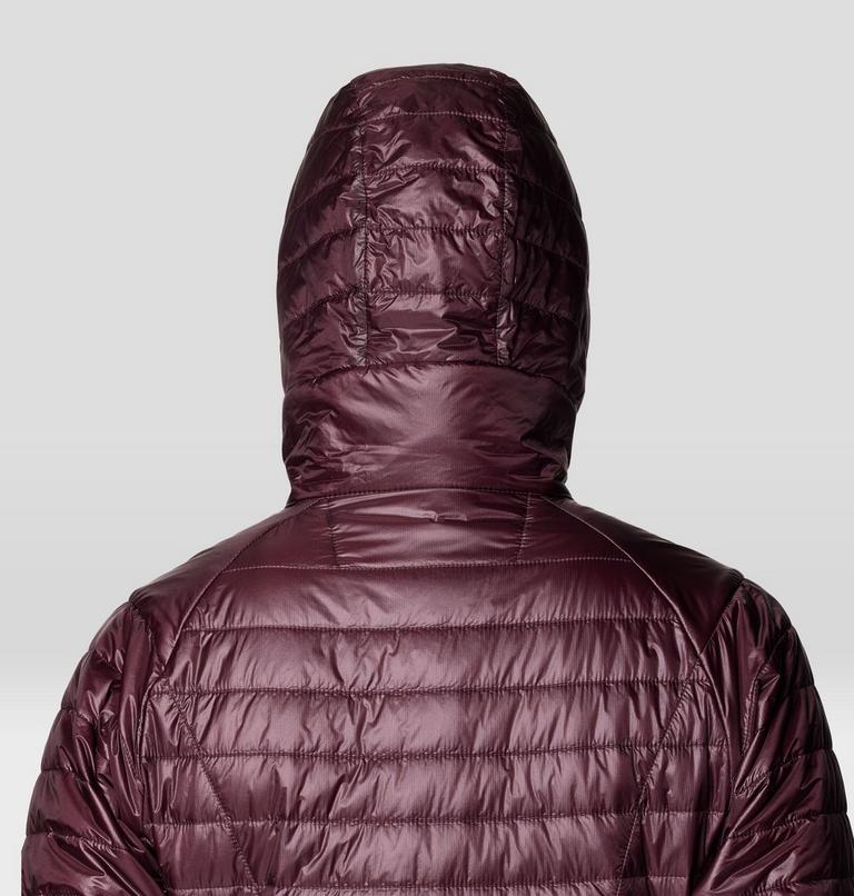 Women's Ghost Shadow Hooded Jacket, Color: Blackberry, image 7