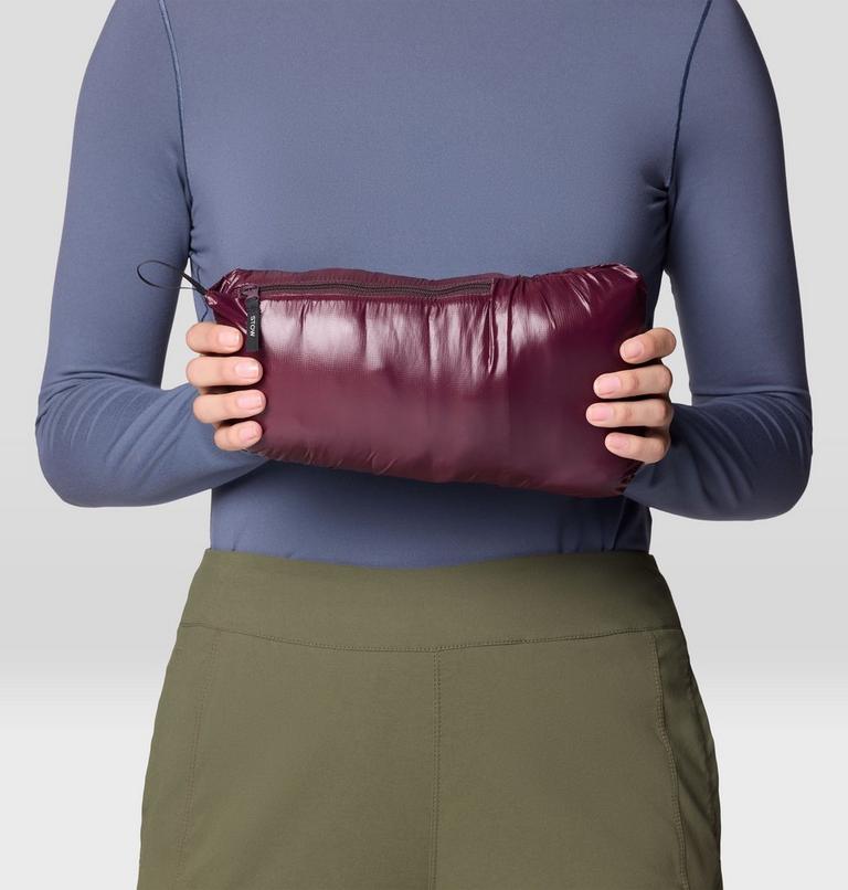 Women's Ghost Shadow Hooded Jacket, Color: Blackberry, image 9