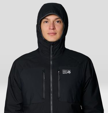 Men's Kor Alloy Hooded Jacket, Color: Black, image 8