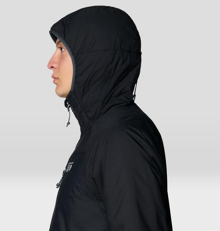Men's Kor Alloy Hooded Jacket, Color: Black, image 5