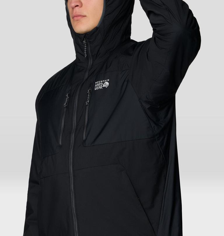 Men's Kor Alloy Hooded Jacket, Color: Black, image 7