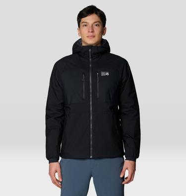 Men's Kor Alloy Hooded Jacket, Color: Black, image 5