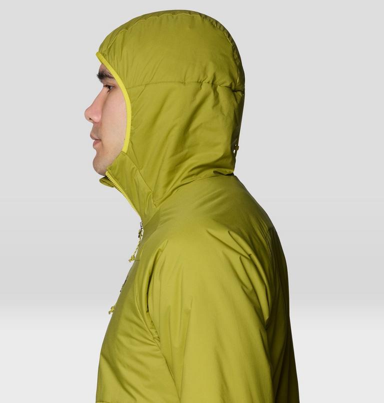 Men's Kor Alloy Hooded Jacket, Color: Bright Fatigue, image 7