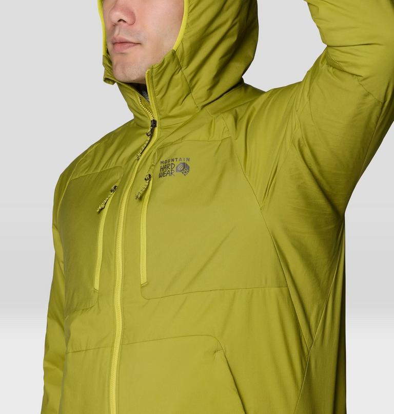 Men's Kor Alloy Hooded Jacket, Color: Bright Fatigue, image 9