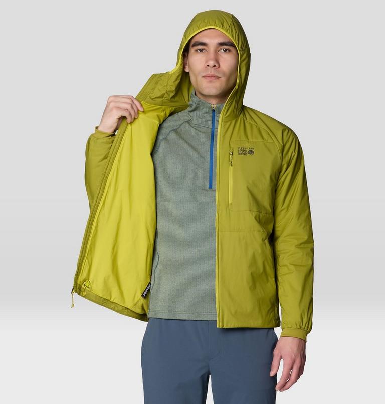 Men's Kor Alloy Hooded Jacket, Color: Bright Fatigue, image 10