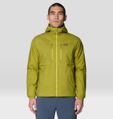 Men's Kor Alloy Hooded Jacket, Color: Bright Fatigue, image 1