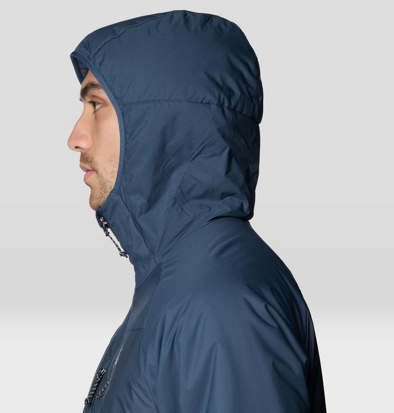 Men's Kor Alloy Hooded Jacket, Color: Astral Blue, image 5