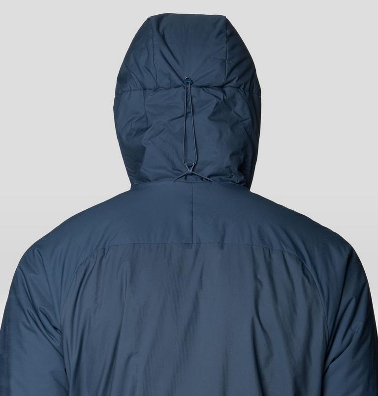 Men's Kor Alloy Hooded Jacket, Color: Astral Blue, image 6