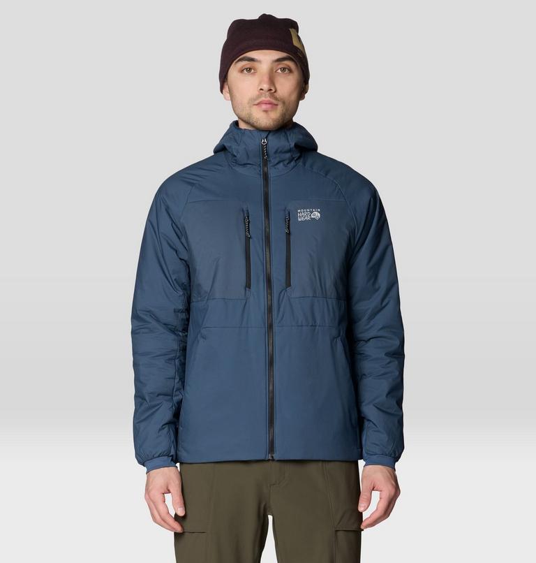 Men's Kor Alloy Hooded Jacket, Color: Astral Blue, image 1