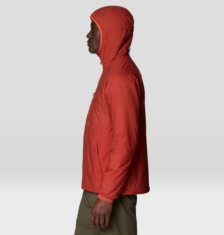 Men's Kor Alloy Hooded Jacket, Color: Mars Red, image 3