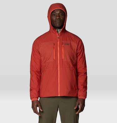 Men's Kor Alloy Hooded Jacket, Color: Mars Red, image 16
