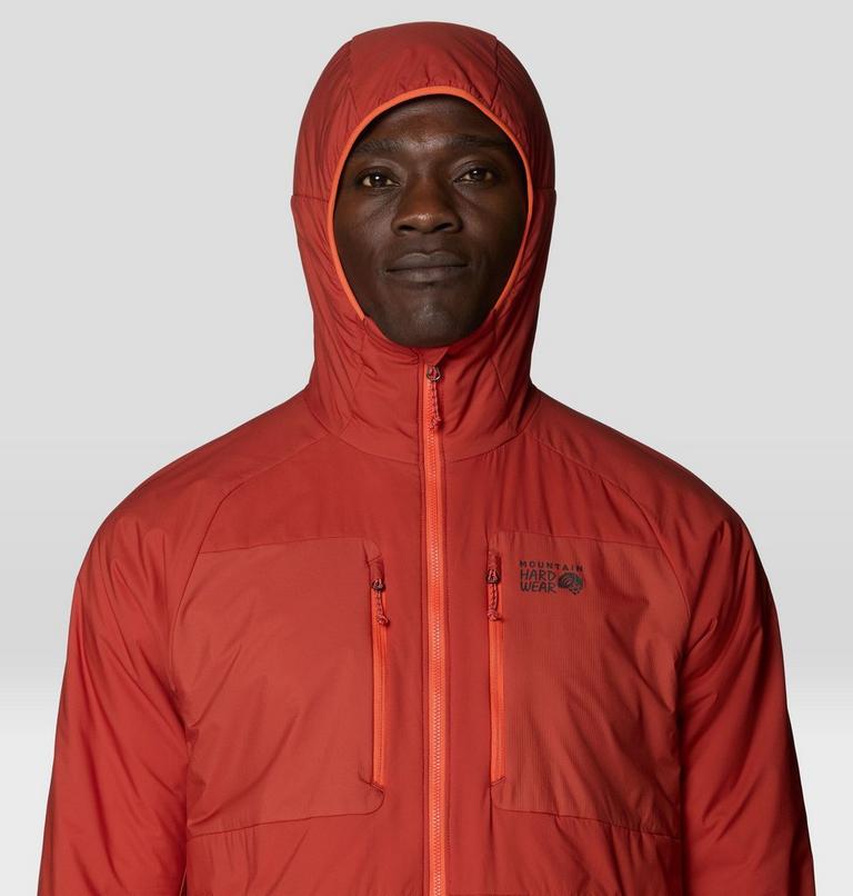 Men's Kor Alloy Hooded Jacket, Color: Mars Red, image 5