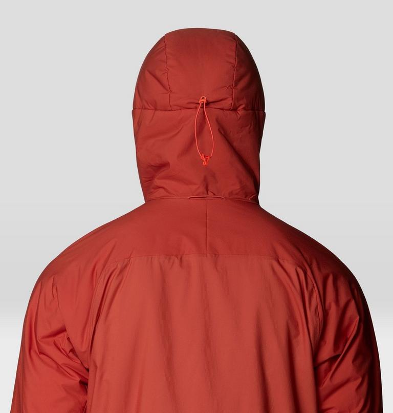 Men's Kor Alloy Hooded Jacket, Color: Mars Red, image 7