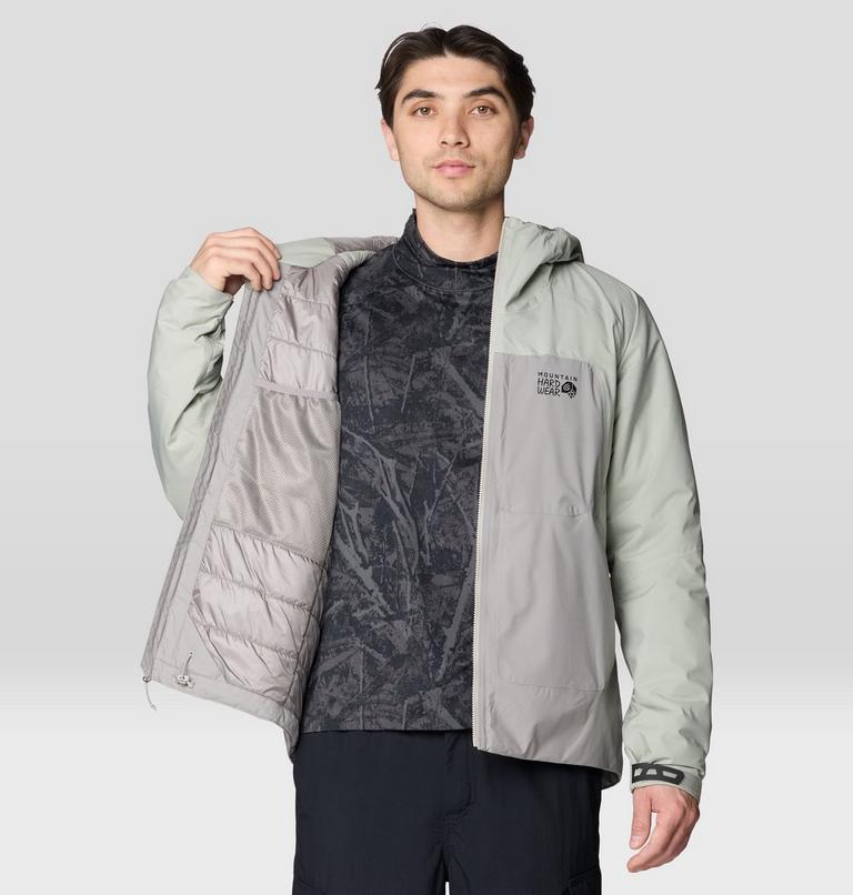 Veste isolante Stretch Ozonic, Color: Approaching Storm, Half Moon Grey, image 9