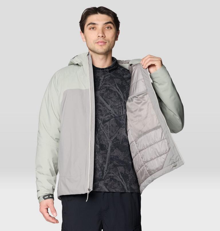 Veste isolante Stretch Ozonic, Color: Approaching Storm, Half Moon Grey, image 10