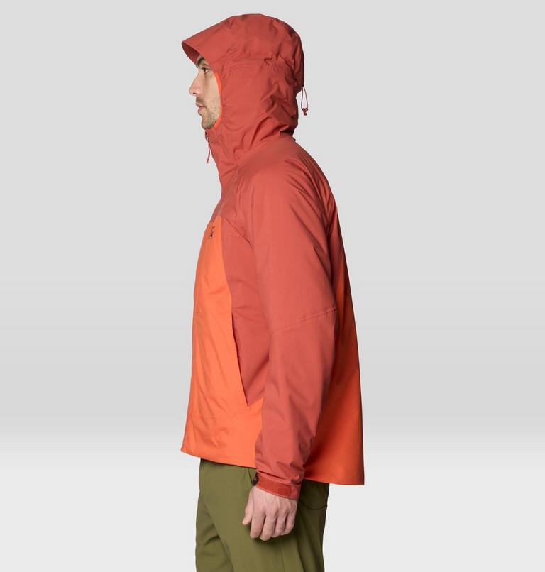 Men's Stretch Ozonic Insulated Jacket, Color: Aspect, Mars Red, image 3