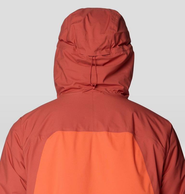 Men's Stretch Ozonic Insulated Jacket, Color: Aspect, Mars Red, image 6