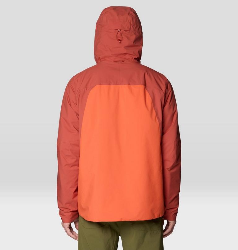 Men's Stretch Ozonic Insulated Jacket, Color: Aspect, Mars Red, image 2