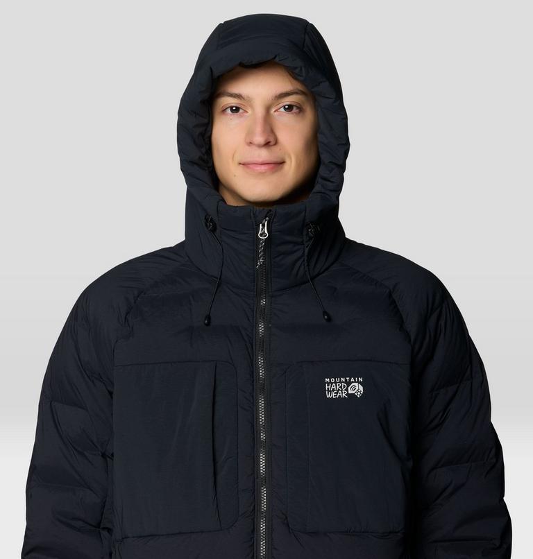 Men's StretchDown Parka, Color: Black, image 6