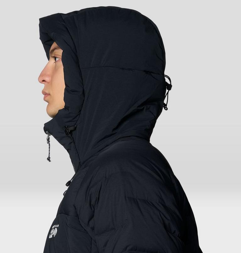 Men's StretchDown Parka, Color: Black, image 7