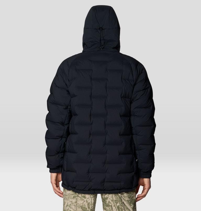 Men's StretchDown Parka, Color: Black, image 3